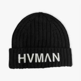 HVMAN Knit Hat Black