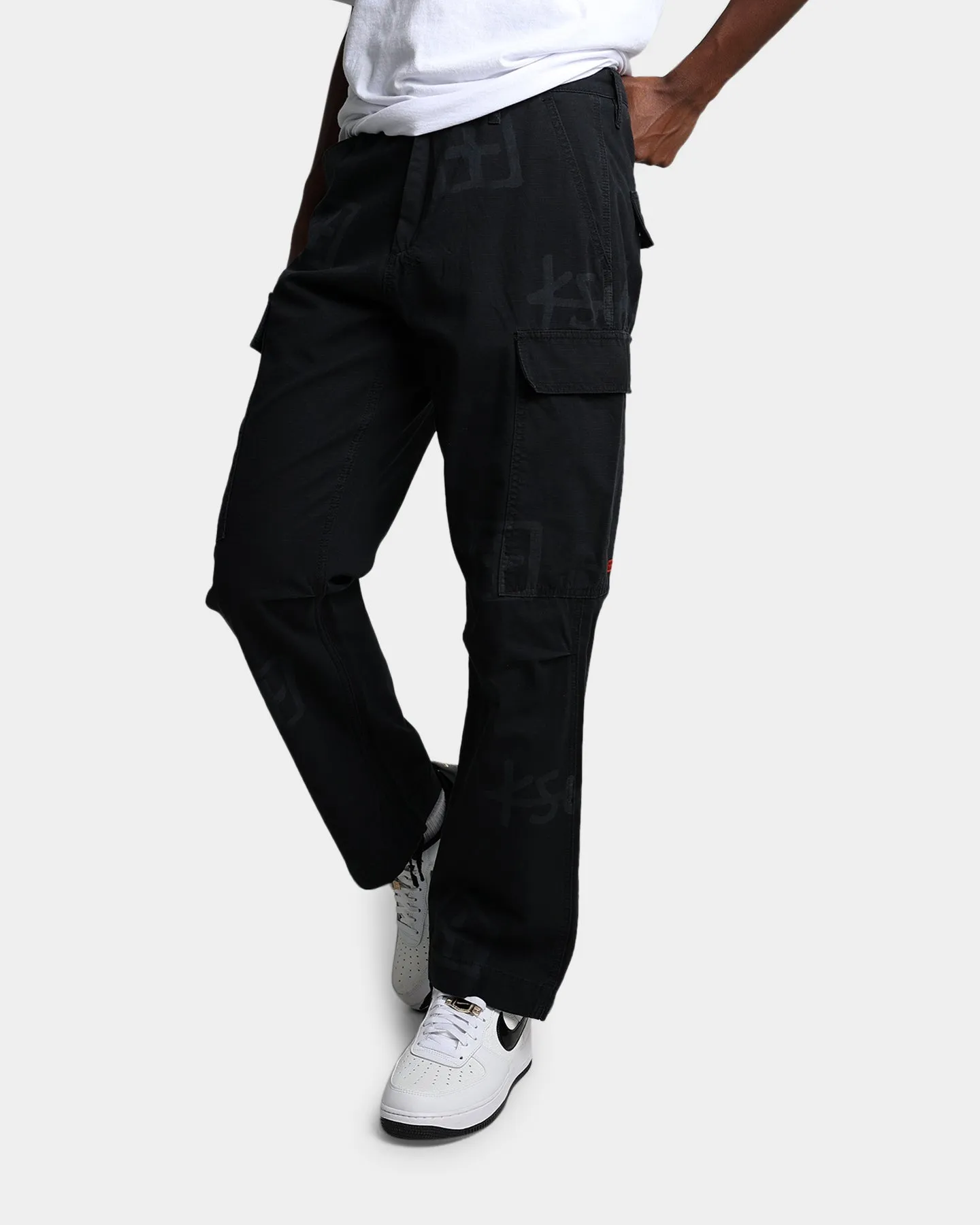 Ksubi Fugitive Cargo Pants Kash Box Black