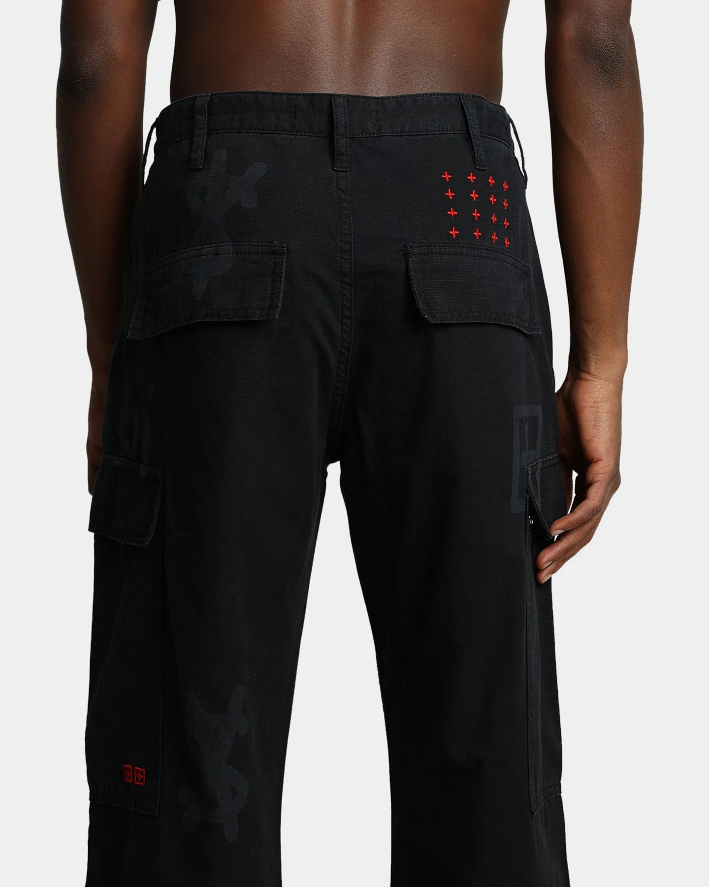 Ksubi Fugitive Cargo Pants Kash Box Black