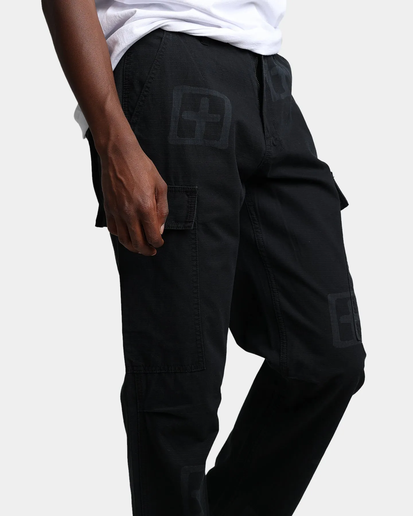 Ksubi Fugitive Cargo Pants Kash Box Black