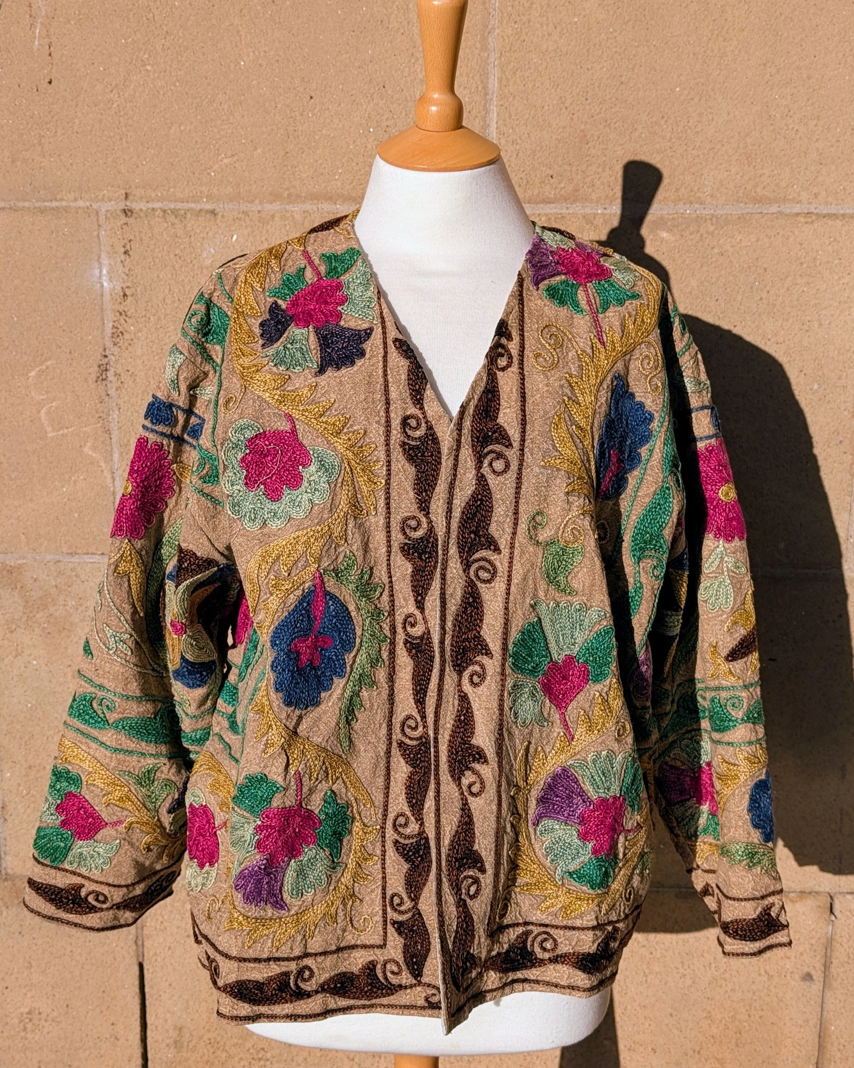 Laila Tapestry Suzani Kimono Ladies Jacket No 9