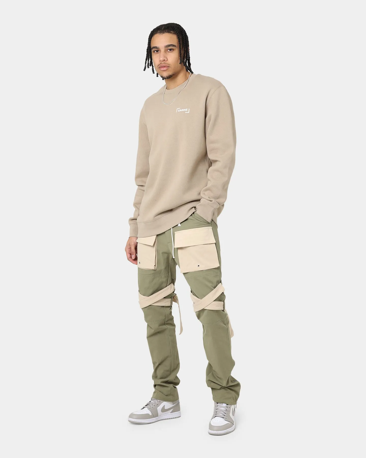 Lifted Anchors Newport Cargo Pants Olive