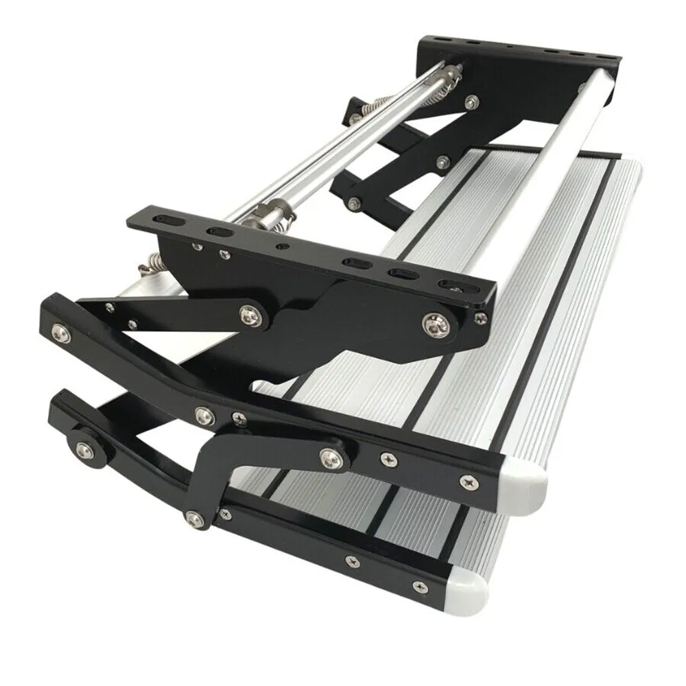 Lightweight Aluminium Double Caravan Steps with Anti-Slip