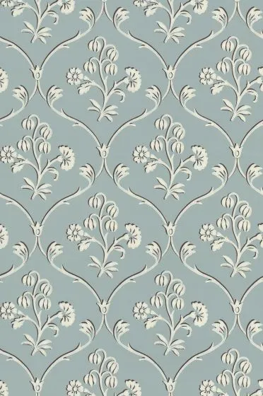 Little Greene Wallpaper Cranford Sky Blue