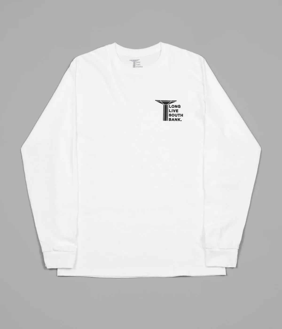 Long Live Southbank Archigram Long Sleeve T-Shirt - White