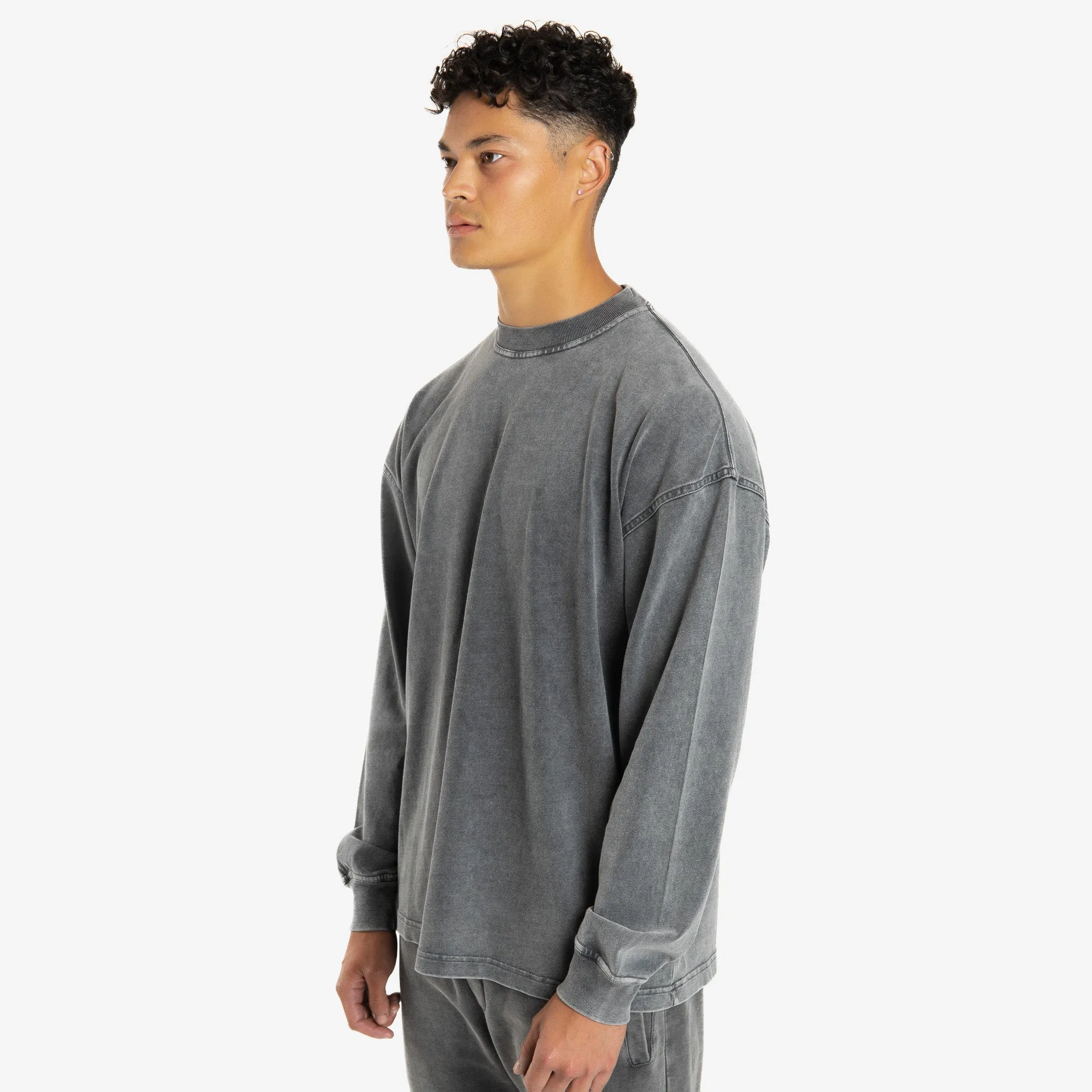 Long Sleeve T-Shirt - Vintage Grey