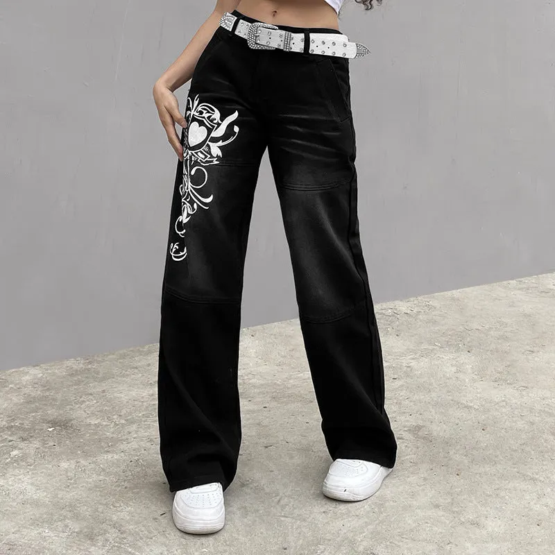 Low Waist jeans Oversize Wide Leg Baggy Pants