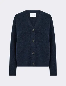 LR-FELIX 2 Cardigan Dark blue