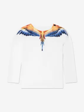 Marcelo Burlon Baby Boys Icon Wings Long Sleeve T-Shirt