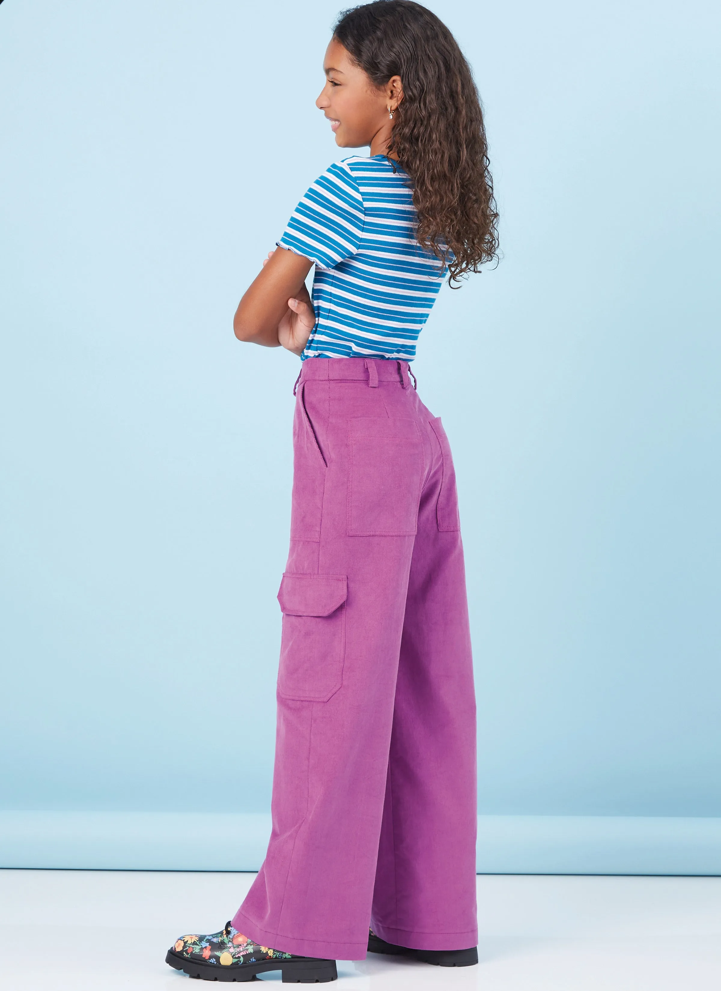 McCall's sewing pattern 8396 Girls' Shorts and Cargo Pants