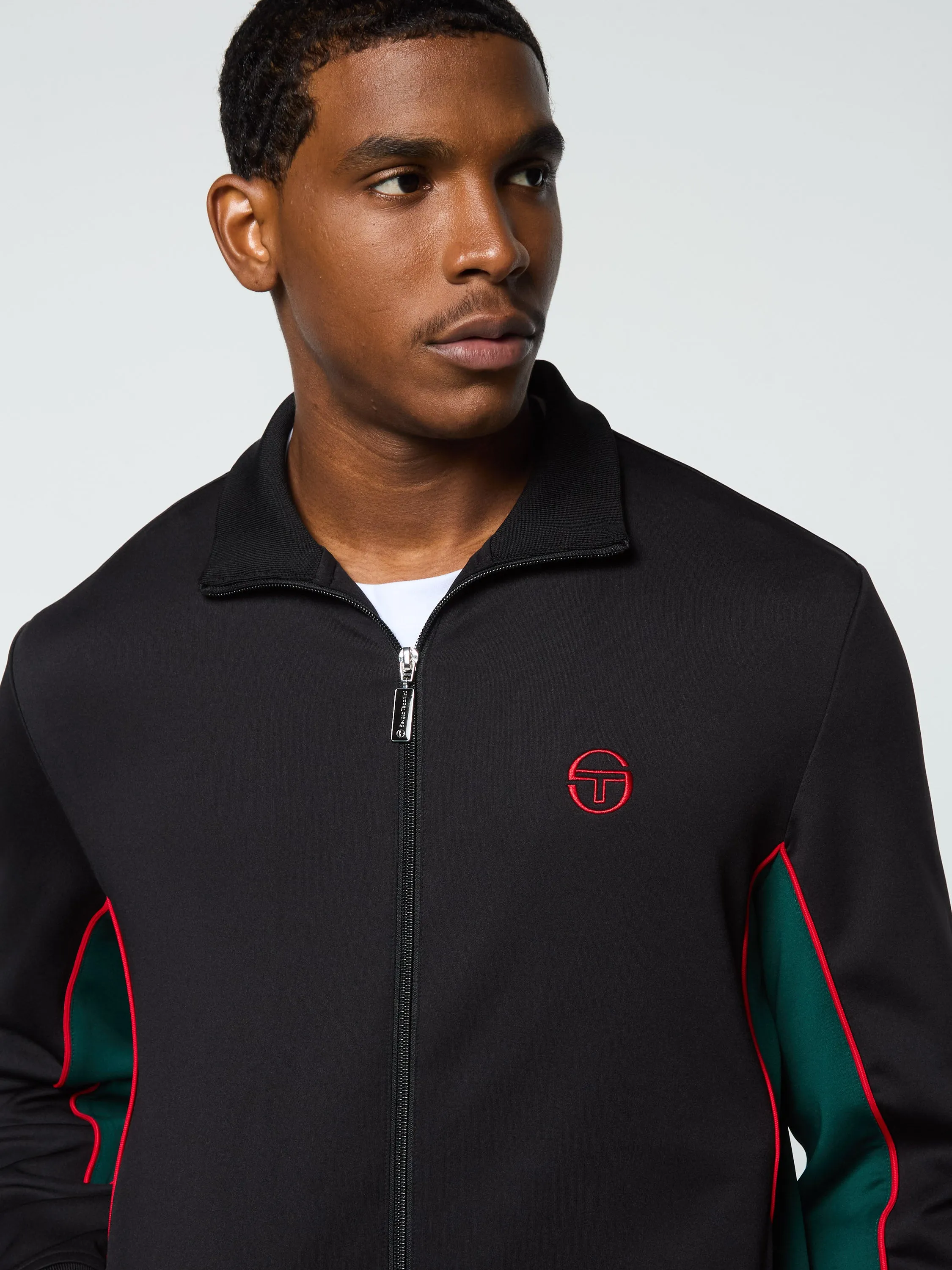 Melfi Diver Track Jacket- Black Beauty