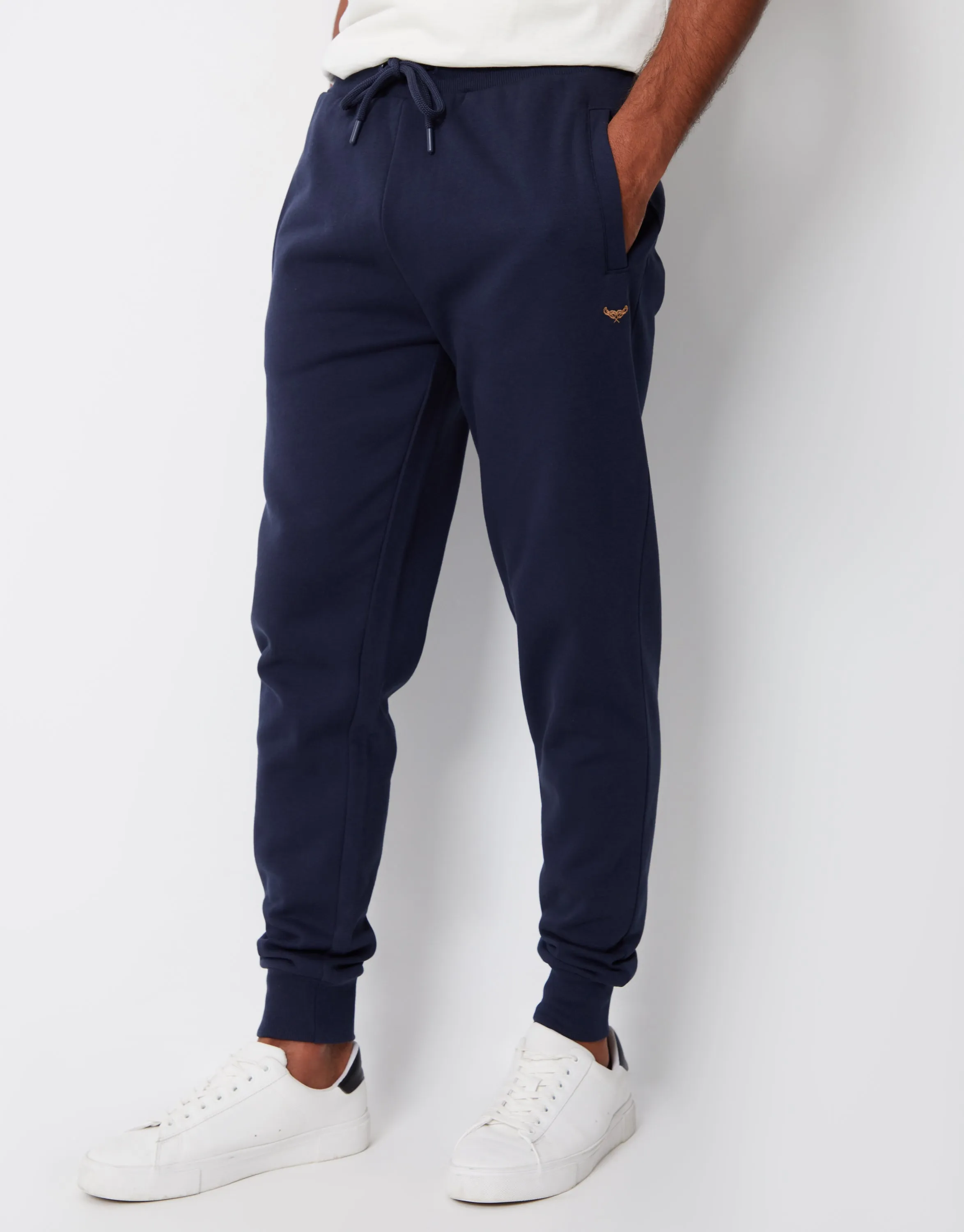 Men's Navy Regular Fit Joggers