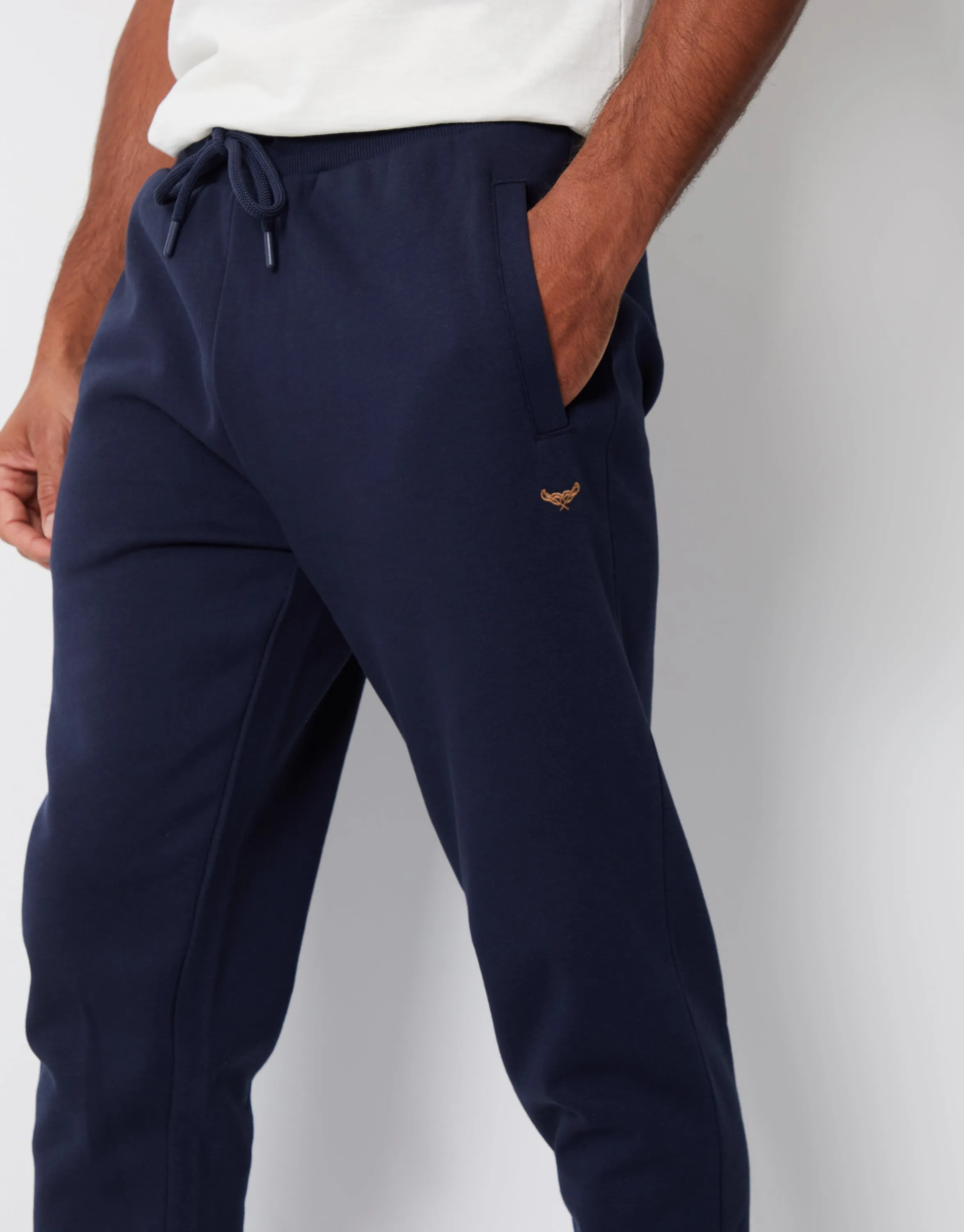 Men's Navy Regular Fit Joggers