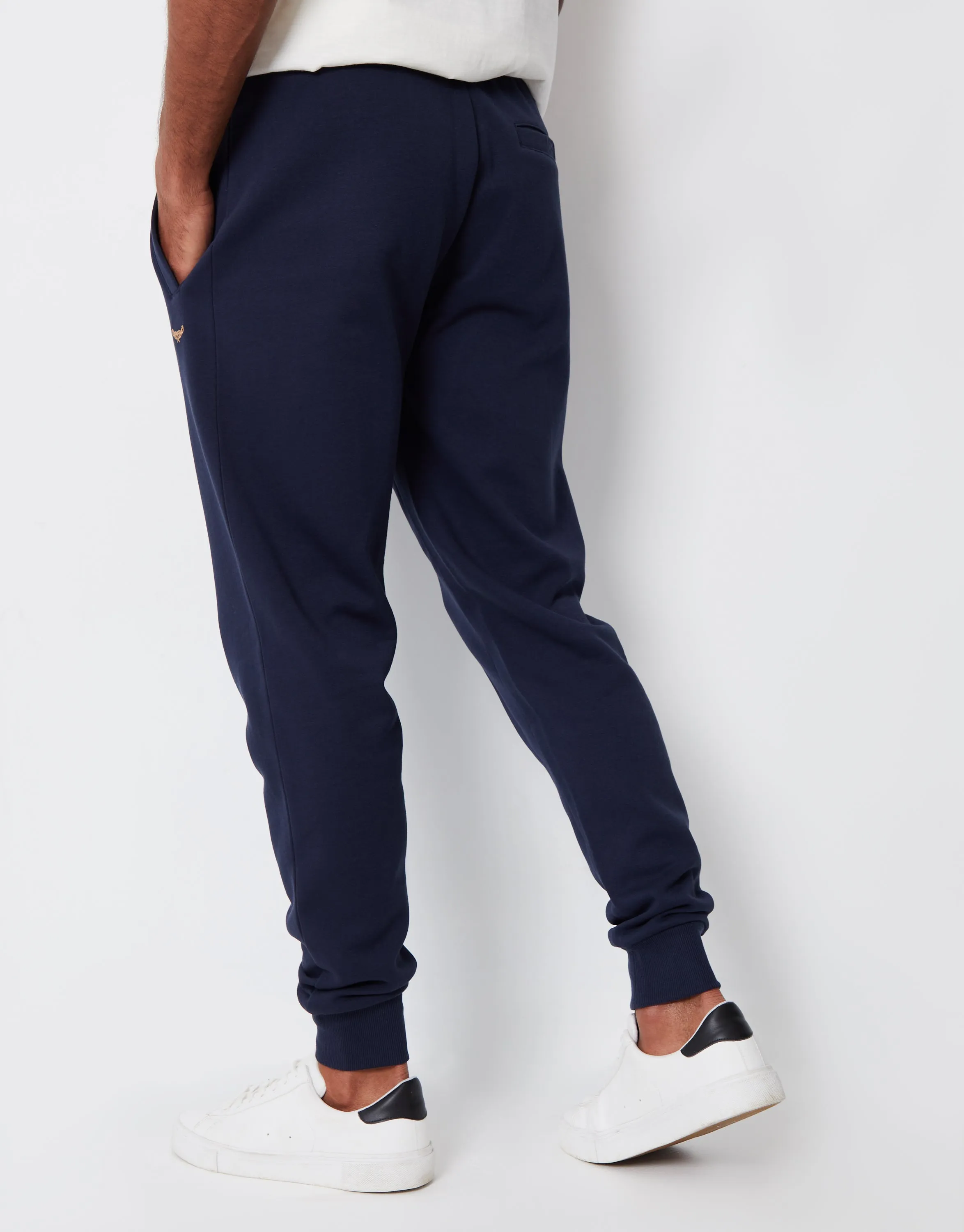 Men's Navy Regular Fit Joggers