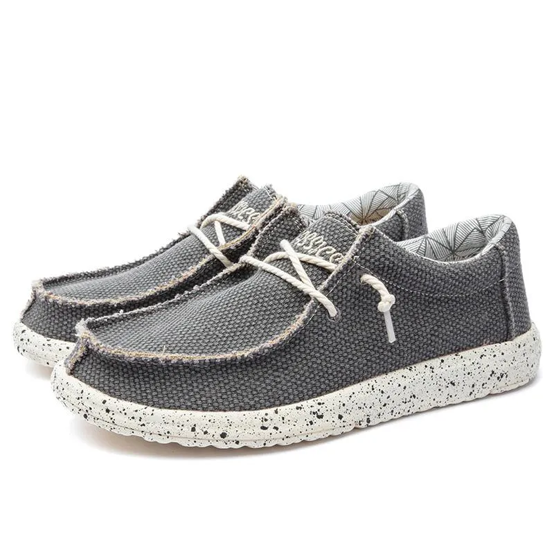 Men's Summer Casual Canvas Breathable Loafers | Plus Size