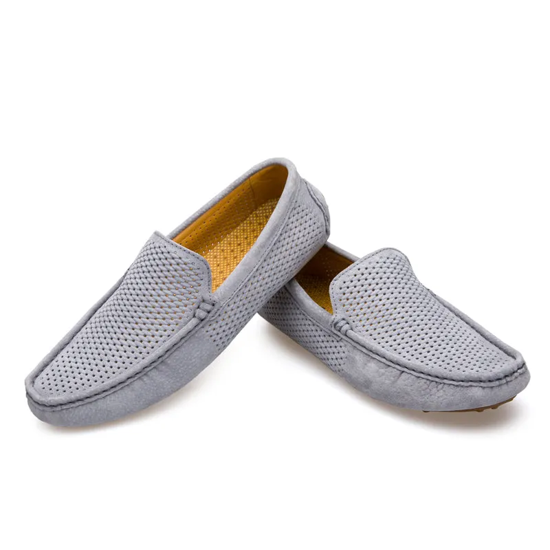 Men's Summer Genuine Leather Shoes | Casual Loafers