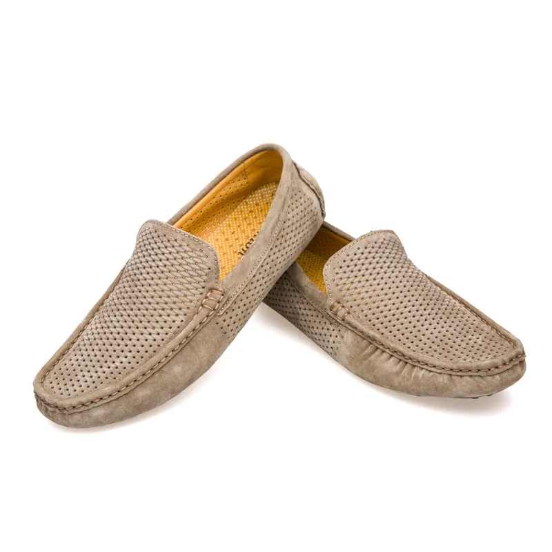 Men's Summer Genuine Leather Shoes | Casual Loafers