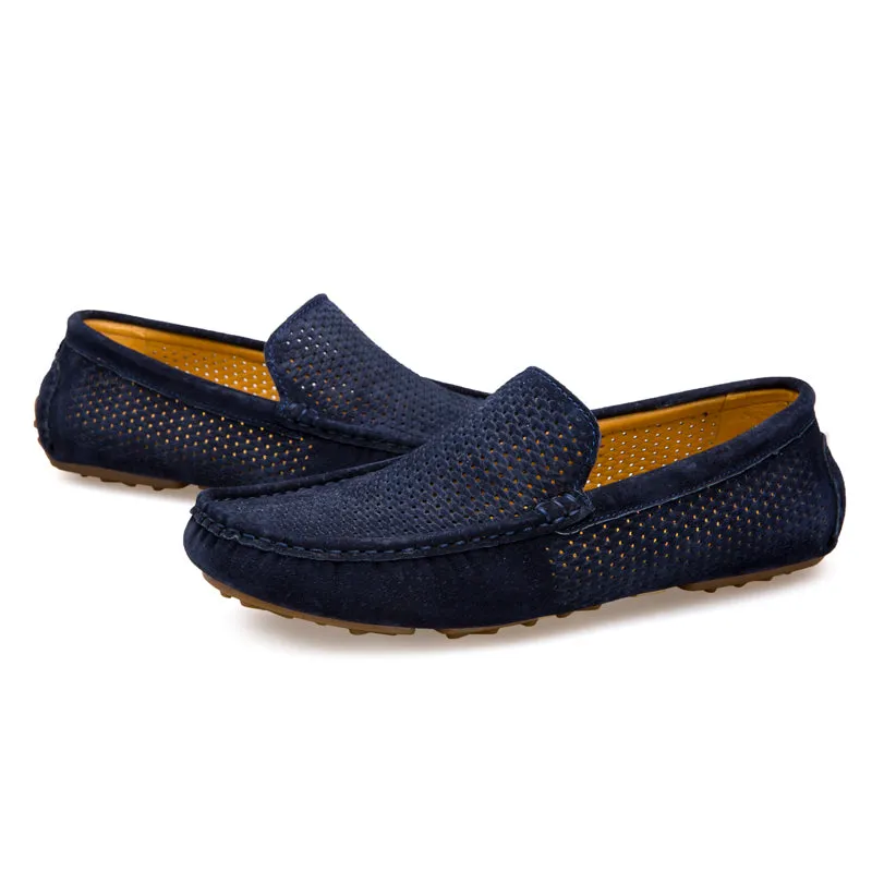 Men's Summer Genuine Leather Shoes | Casual Loafers