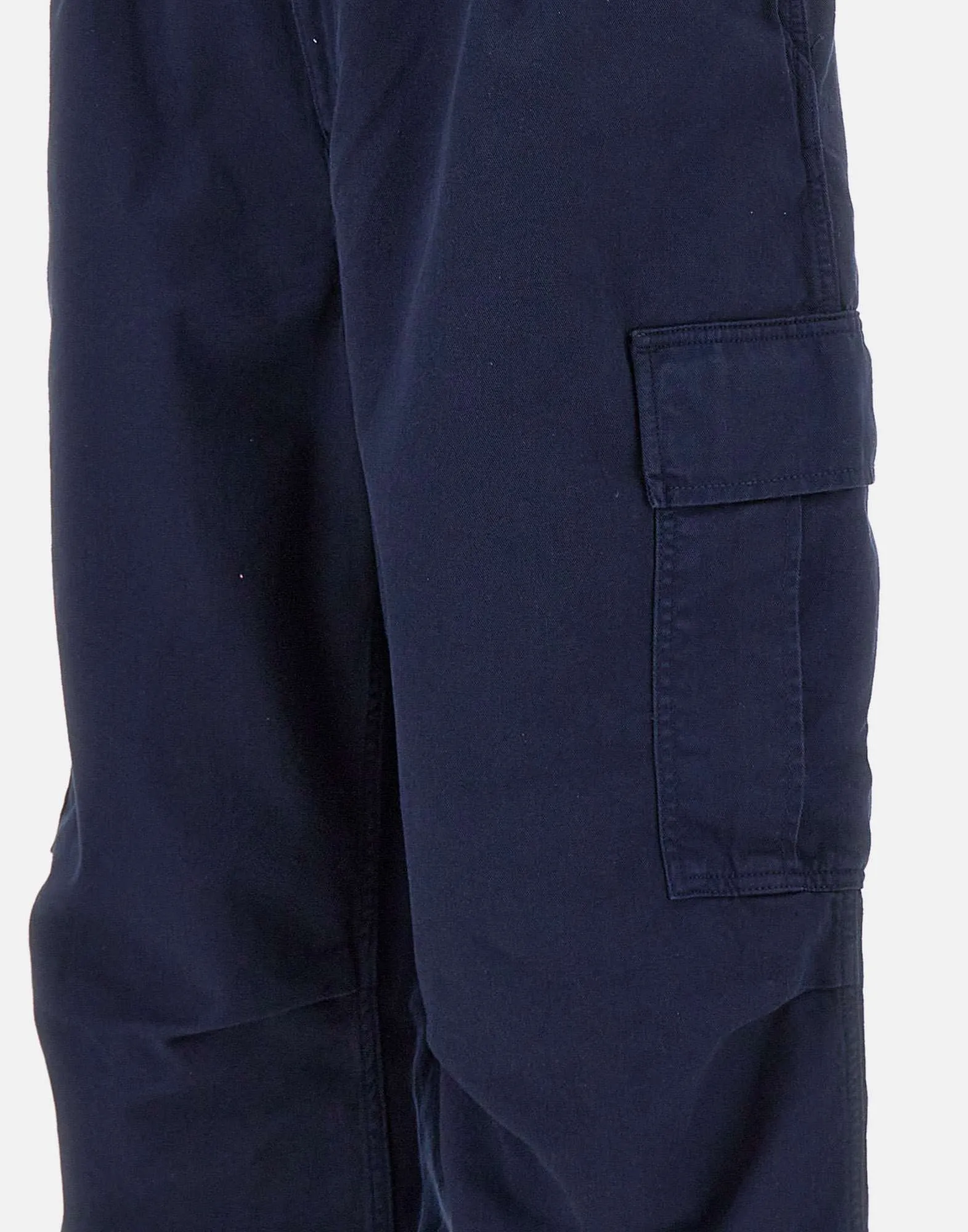 Midnight Blue Organic Cotton Cargo Pants