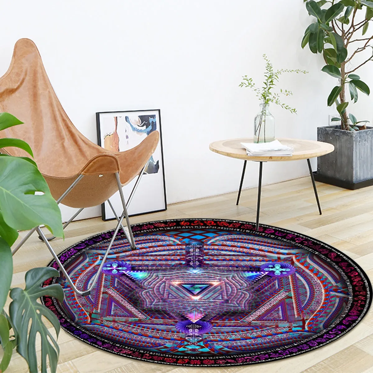 Muladhara Circular Rug | Root Chakra