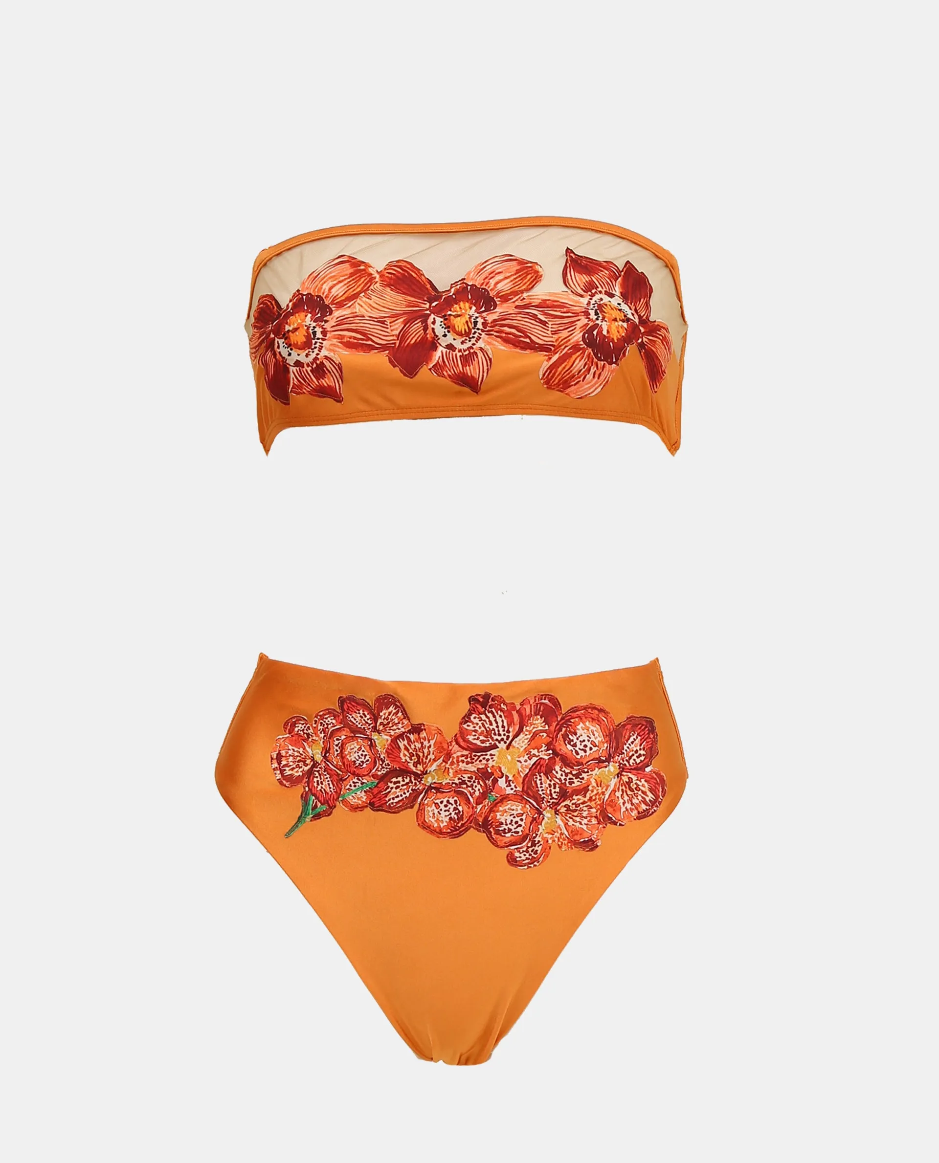 Orquidea High Waist Bikini