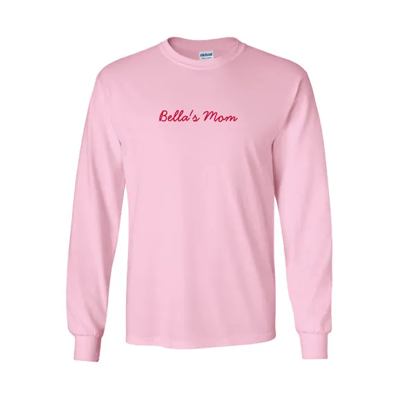 Personalized Pet Mom Long-Sleeve