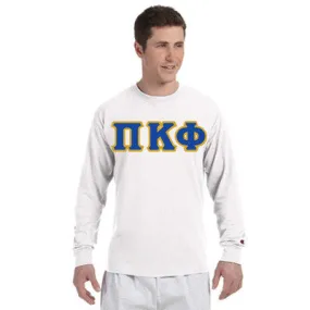 Pi Kappa Phi Champion Long-Sleeve Tee - Champion CC8C - TWILL