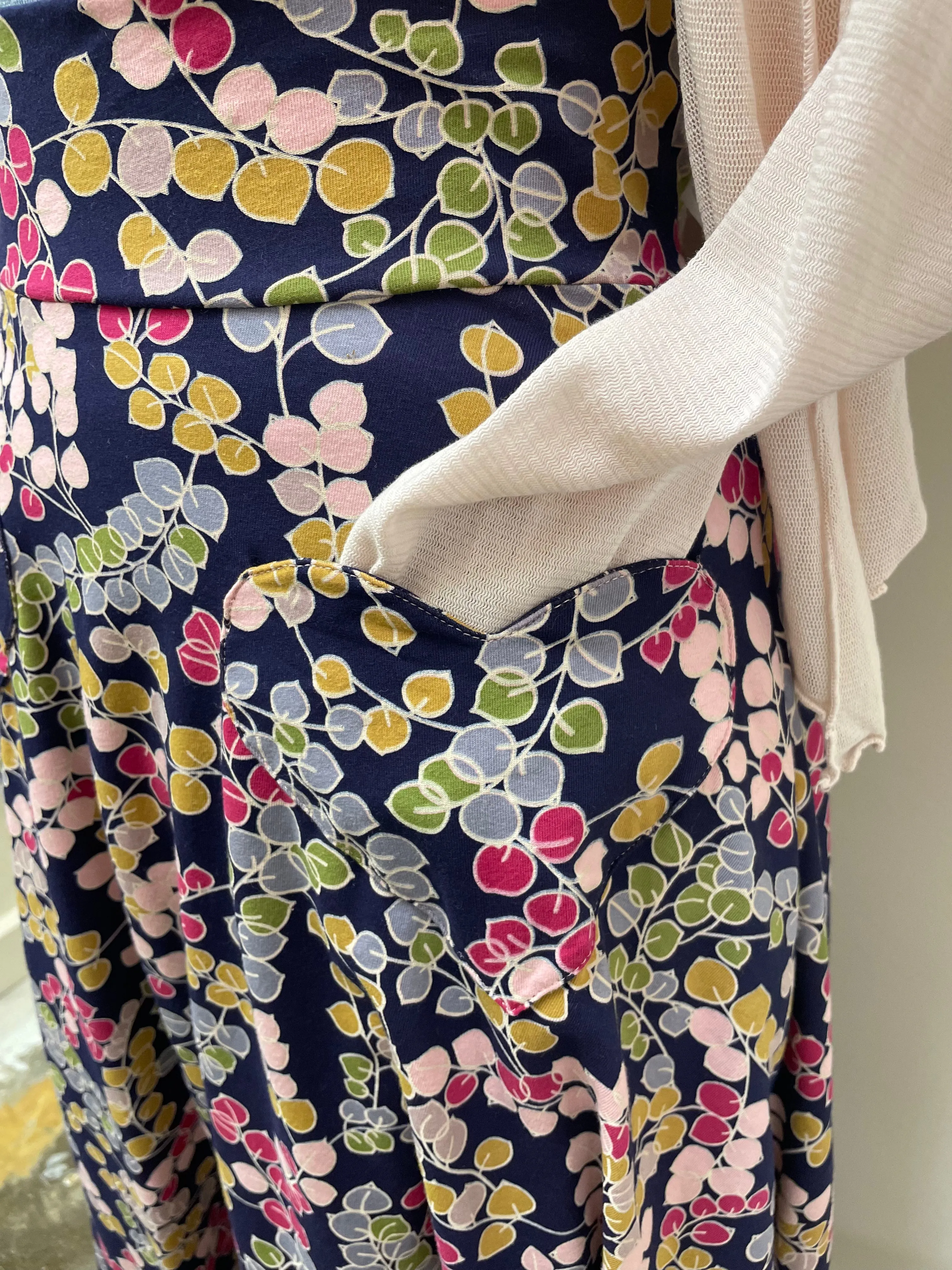 Picnic Skirt in Super Bloom Print by Effie's Heart