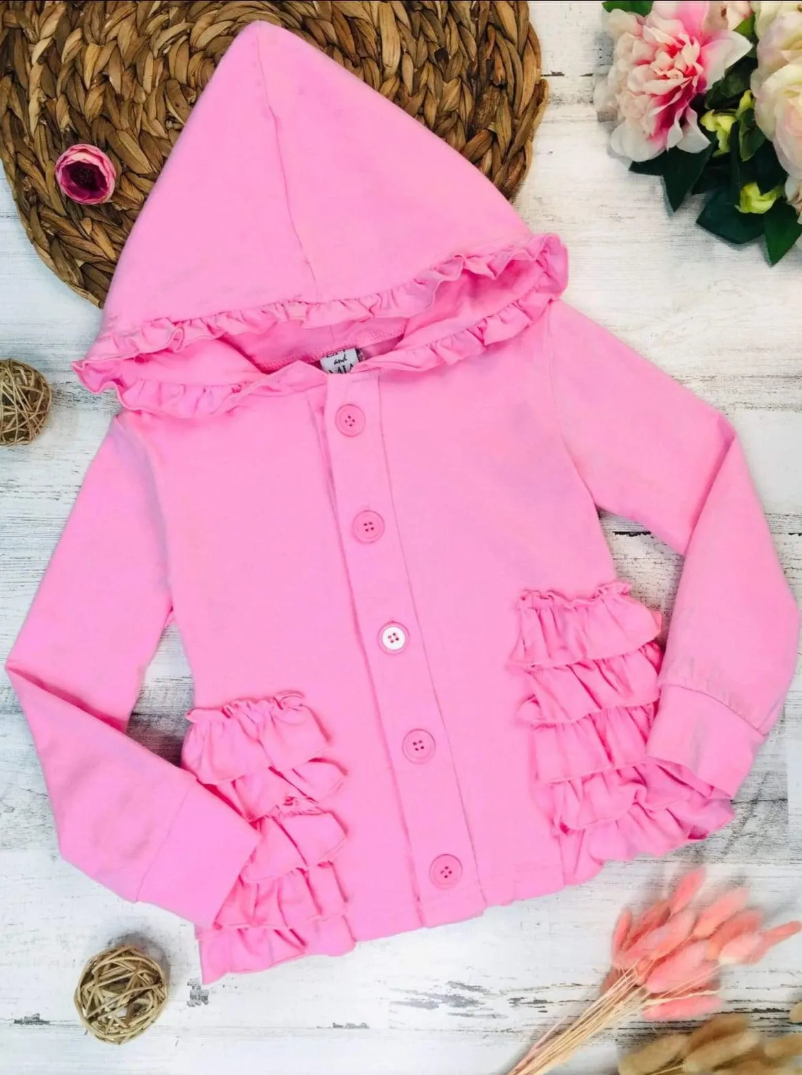 Pink Passion Hoodie Cardigan