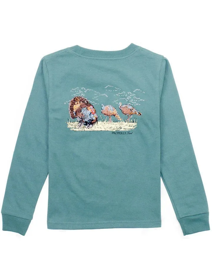 Properly Tied Turkey Hunt Long Sleeve T-Shirt