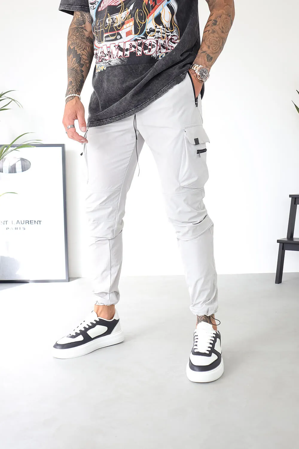 Raptor Cargo Pants - Grey