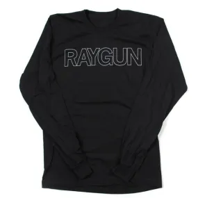 RAYGUN Text Logo Outline Long Sleeve