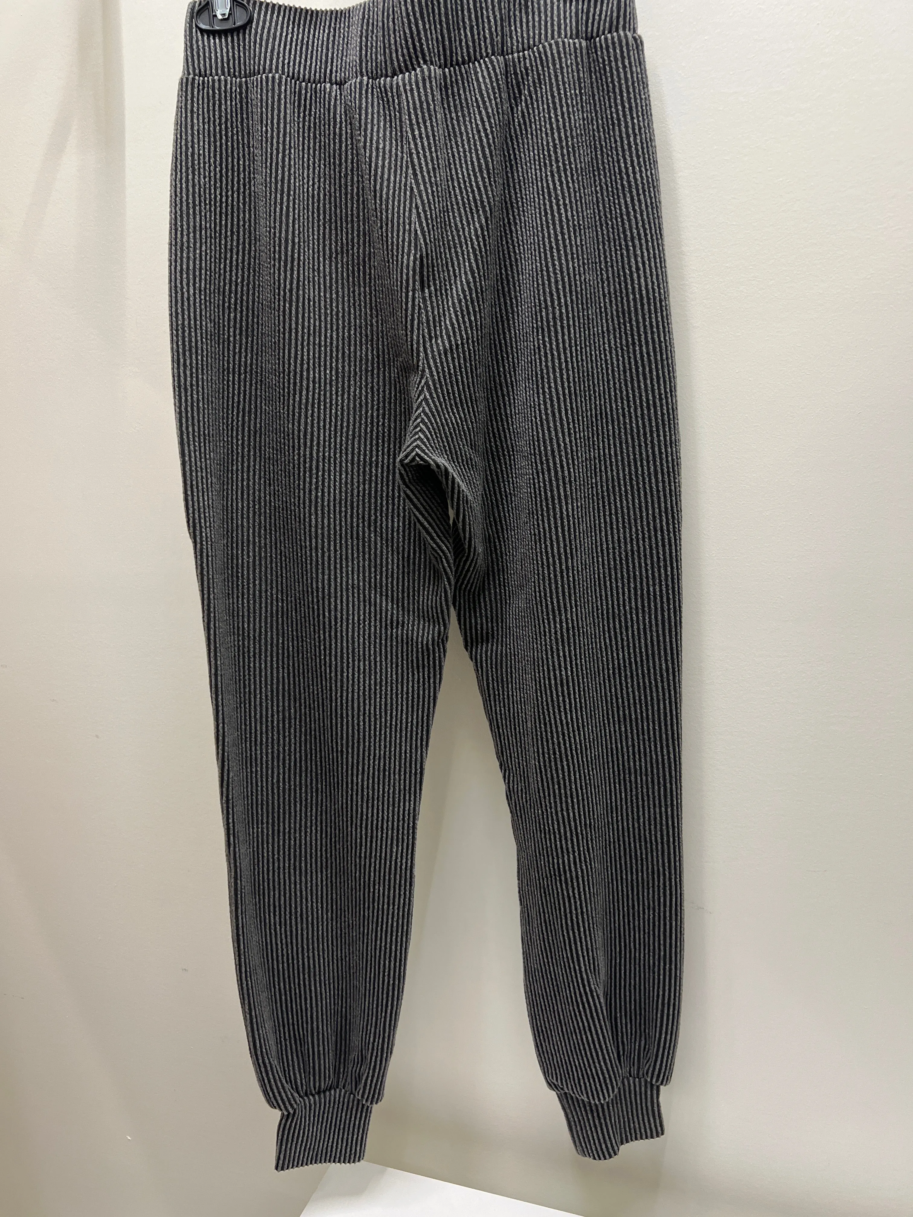 Ribbed Jogger in Charcoal by ISCA