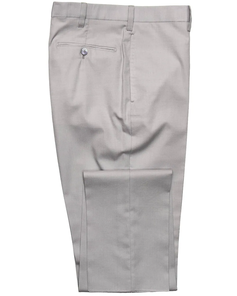 Silver Twill Dress Pant