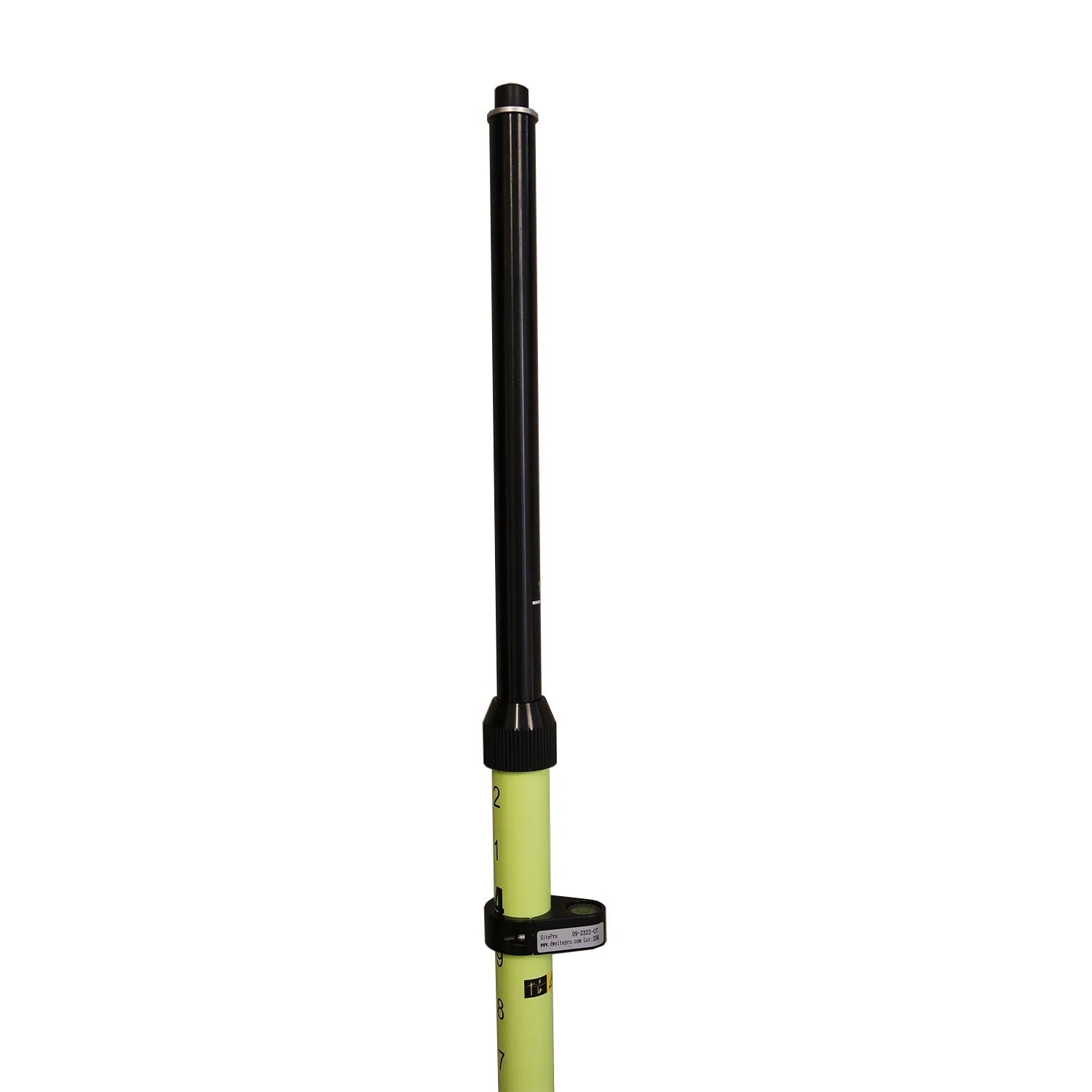 Sitepro Rover Rod Snap Lock Yellow Aluminum