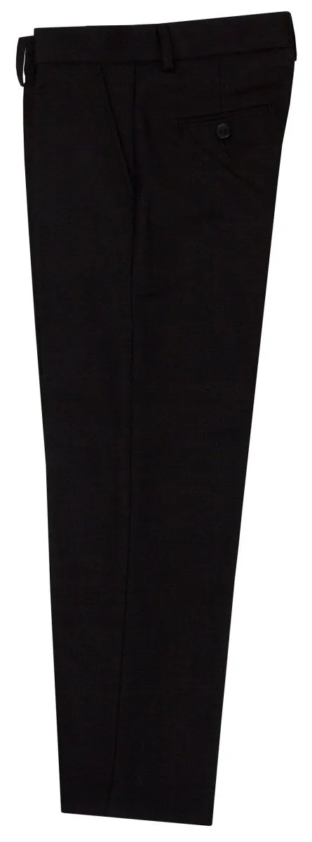 Slim Fit Dress Pants with Adjustable Waist