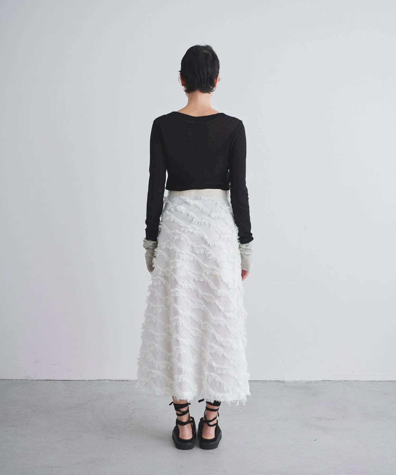 SURGE FRINGE SKIRT