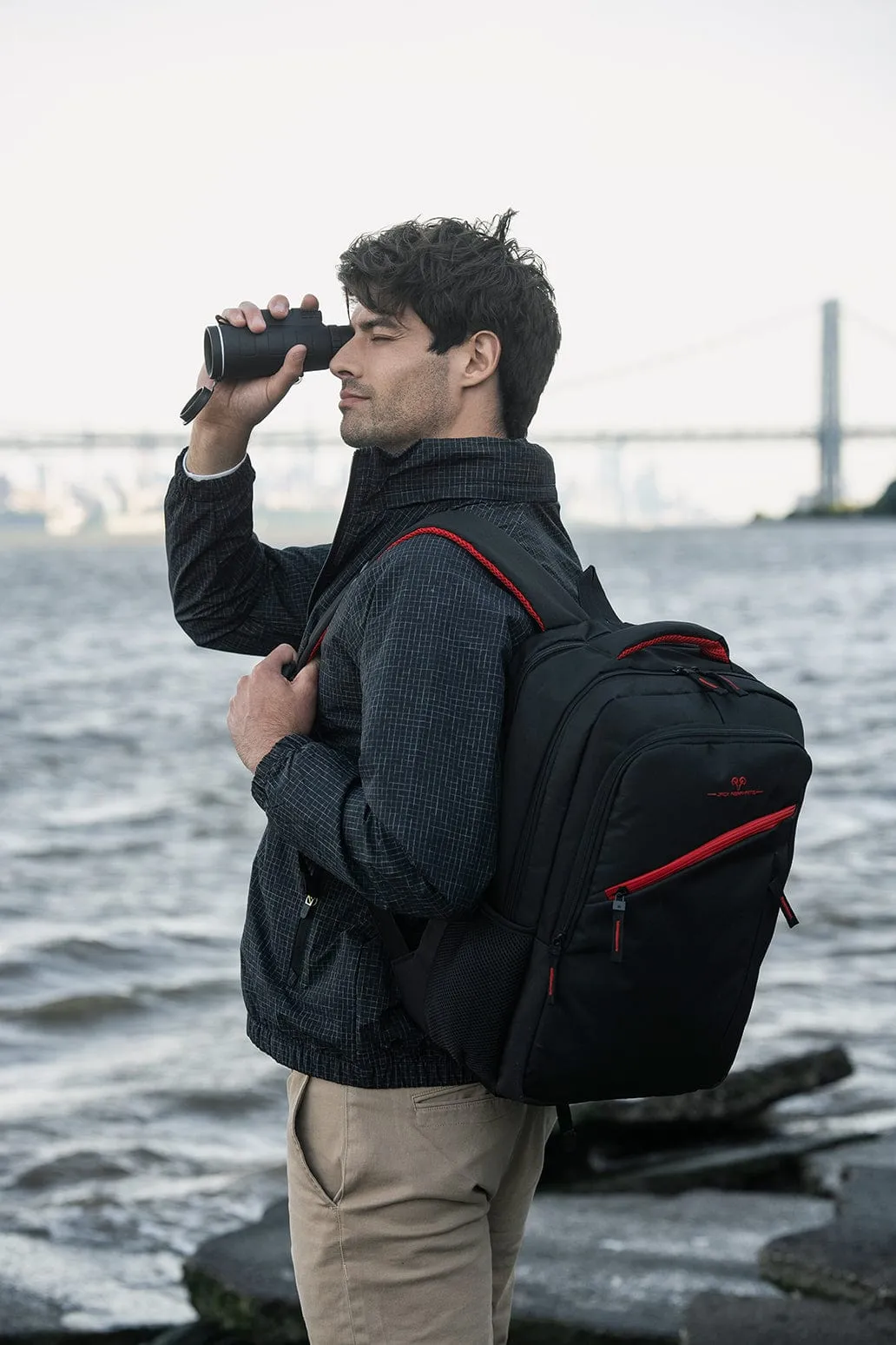 The Carson | 18-In Lightweight Nylon Workbook Backpack