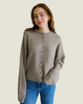 The Joyce: Mocha Cardigan