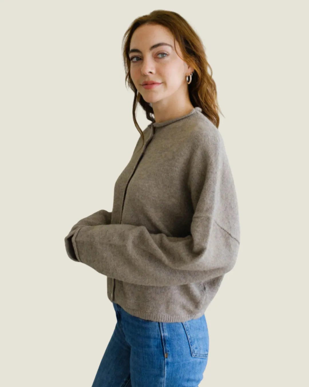 The Joyce: Mocha Cardigan