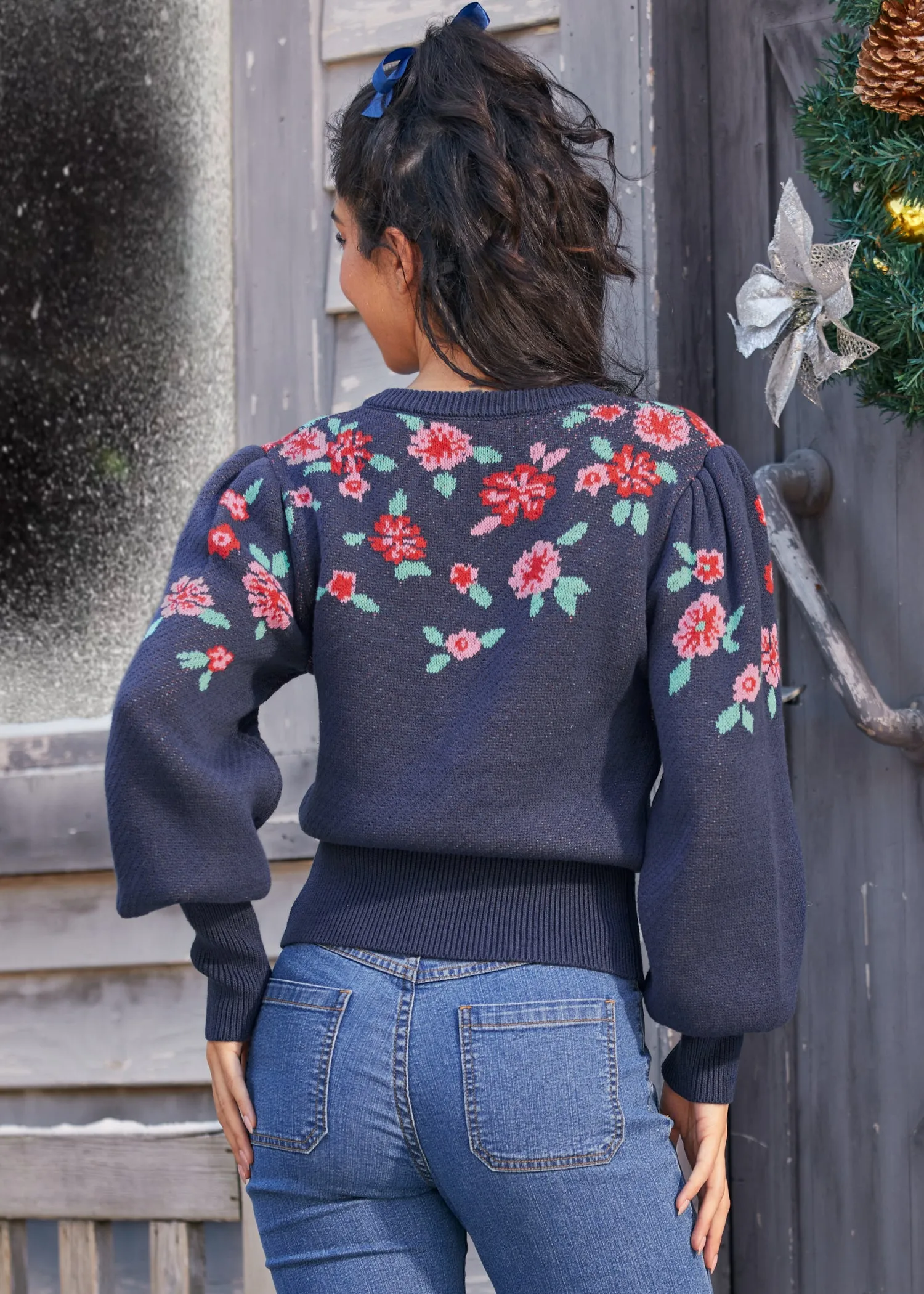 Timeless Tapestry Jacquard Cardigan