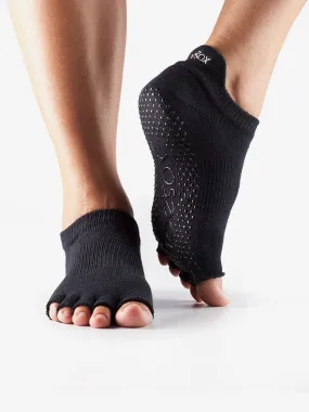 ToeSox Half Toe Low Rise - Black