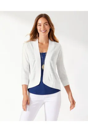 Tommy Bahama Lea Linen Open Cardigan - Style TW40689