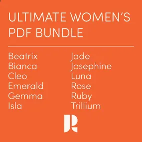 Ultimate Women's Patterns PDF Bundle