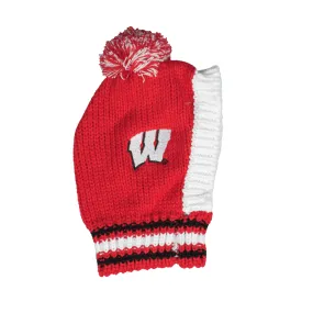 University of Wisconsin Team Pet Knit Hat