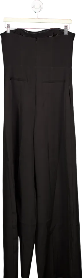 Unknown Black High-Waisted Trousers UK 10