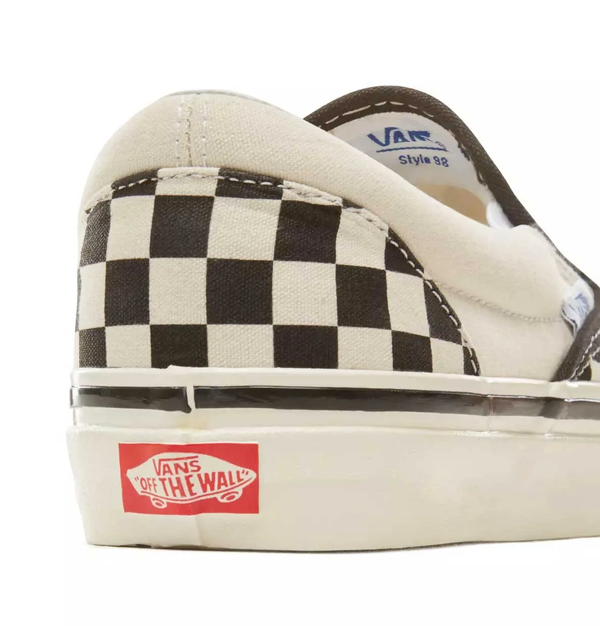 Vans Classic Slip-On – Anaheim Factory – Checkerboard Black White