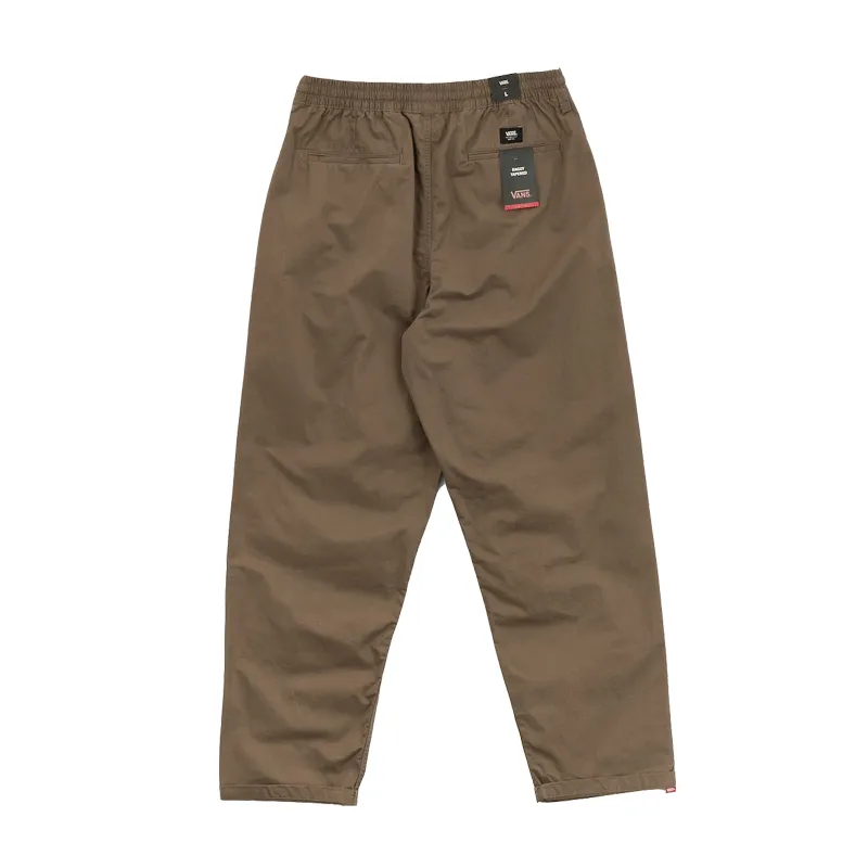 Vans - Range Baggy Tapered Elastic Trousers - Brown SALE