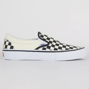 Vans Slip On Pro Checkerboard Black/White