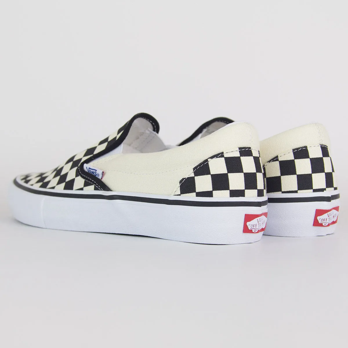 Vans Slip On Pro Checkerboard Black/White